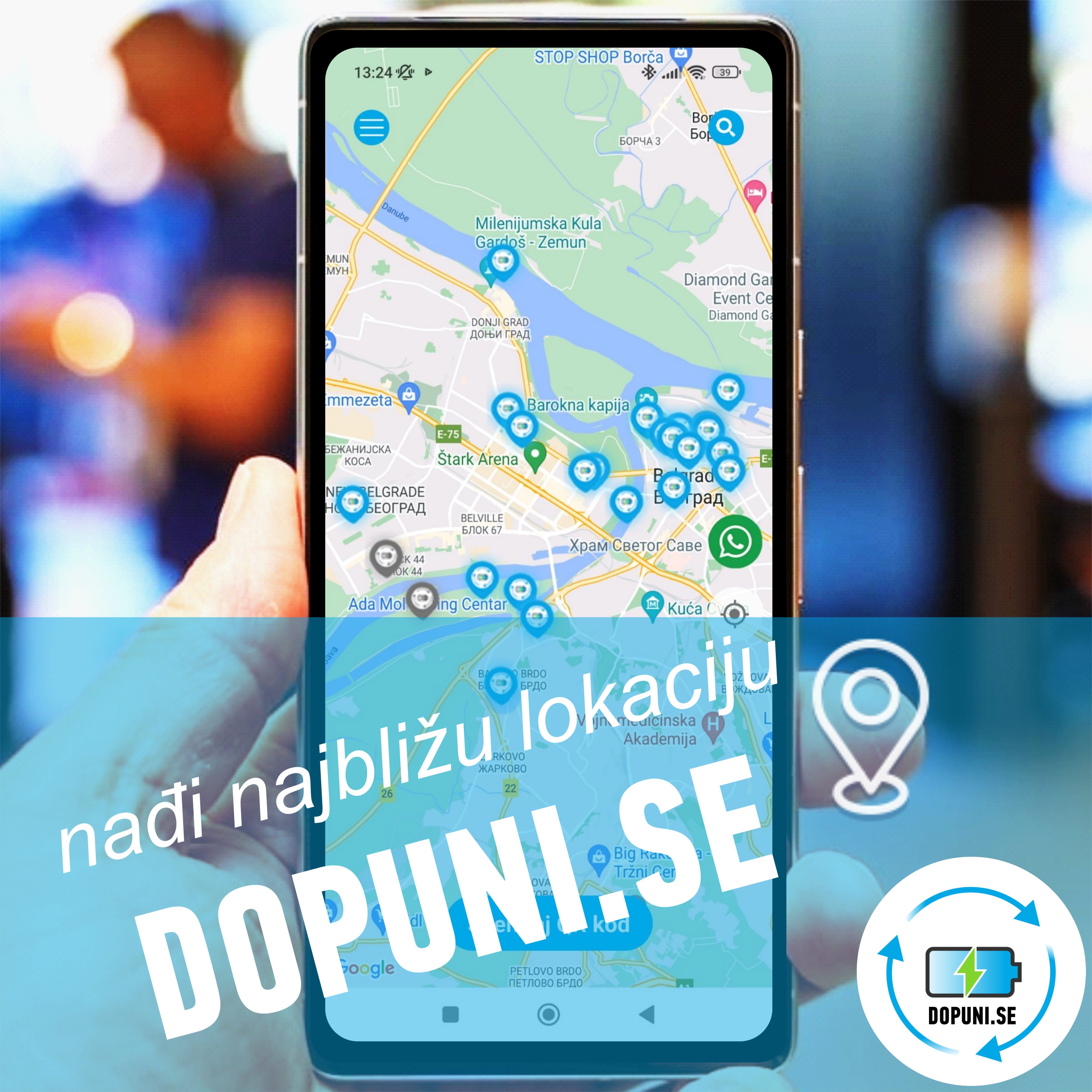 Nađi najbližu lokaciju